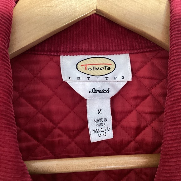Talbots Vtg Barn Chore Field Quilted Jacket Size M - Picture 14 of 16